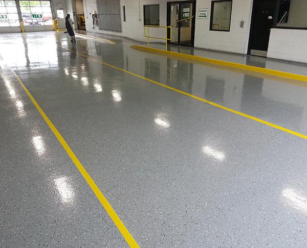 环氧彩砂自流平