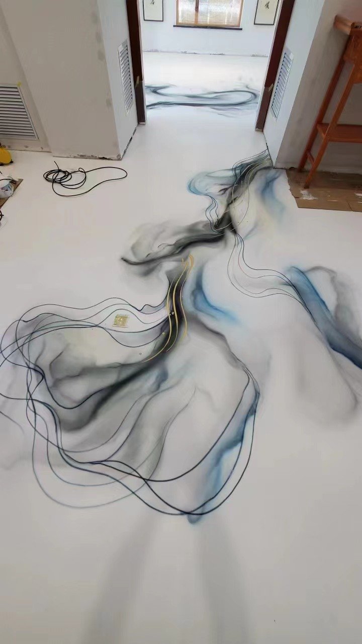 水墨艺术地坪